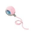 thumbnail image 3 of Juguete interactivo para gatos, pelota rodante para gatos, portátil, lindo, autojuego, juguete de ejercicio para mascotas, pelota móvil automática Rosa, 3 of 9