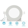 thumbnail image 4 of 4 In Slim Recessed LED Downlight with Night Light 5CCT Selectable White New Construction 9 Watt 750LM Triac Dimmable 6 Pack, 4 of 9