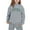 Grey, variant on Gaexia Clothes For Girls 10-12,Winter Outfits,Girls Outfits Hooded Letter Print Sweatshirt Set Comfortable Everyday Wear For Toddler And Teen