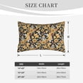 thumbnail image 4 of Balery Sunflowers Bee Bedding Queen Pillow Cases - Envelope Closure - Soft Brushed Microfiber Fabric - Shrinkage and Fade Resistant Pillow Cases-16"x24", 4 of 6