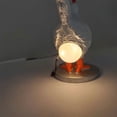 thumbnail image 2 of Lámpara USB Chick Night Light Resina divertida Simulación Gallinas Poner huevos Lámparas de escritorio Adornos, 2 of 9