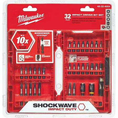 Milwaukee 48-32-4004 SHOCKWAVE 32 Pc Driver Bit Set