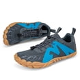 thumbnail image 2 of lnmuld Men Women Barefoot Shoes, Breathable Mesh Shoes for Water Yoga Fitness Color:Grey,Size:10.5, 2 of 5