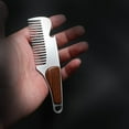 thumbnail image 2 of Kitchen Tools Hanger Card Comb Metal Beard Comb Pocket Styling Comb Travel Comb Comb Source Manufacturer, 2 of 7