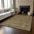 thumbnail image 6 of Addison Rugs Mayfield Washable Transitional Panel Mocha Rectangle Rug, 3' x 5', 6 of 6