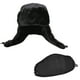 thumbnail image 5 of Gorro de invierno cálido con orejeras, gorro de trampero, gorro de aviador de piel sintética, 5 of 5