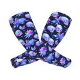 thumbnail image 2 of Daiia flower starry sky Skull UV Sun Protection Arm Sleeves - Cooling Compression Arm Sleeve - Sports & UV Arm Sleeves for Men & Women, 2 of 8