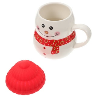 Santa's Coming 14oz Ceramic Camper Mug from Elf the Movie – Red