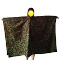 thumbnail image 4 of Impermeable Chubasquero impermeable Chaqueta de lluvia unisex para traje al aire libre (camuflaje verde militar) Sywqhk Para Estrenar, 4 of 8
