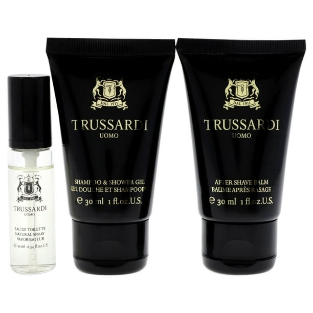 Trussardi Uomo by Trussardi for Men Pc Mini Gift Set
