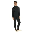 thumbnail image 4 of para mujer, mono elástico, disfraz , rojo, negro, S-3XL Negro 3XL Zulema Body de Spandex, 4 of 8