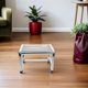 thumbnail image 4 of GOOHOCHY Taburete de ducha de acero inoxidable: Banco de baño impermeable y antideslizante - Reposapiés de baño, asiento de afeitado portátil para spa - Silla de bañera - Soporte para plantas, 4 of 8