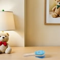 thumbnail image 4 of Luxshiny 3pcs Animal Shaker Grab Rattle Wooden Music Instrument Blue for Family Bonding, 4 of 6