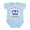 Sky Blue, variant on CafePress - Electrician's Princess Infant Bodysuit - Baby Light Bodysuit, Size Newborn - 24 Months