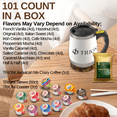 thumbnail image 6 of Coffee Mate Coffee Creamer Singles, Jamaican Me Crazy Coffee Packets, Coasters & Stirrers - 101 total count, 6 of 6