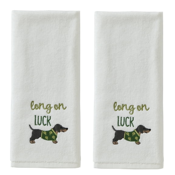 SKL Home Long on Luck Hand Towel (2-Pack)