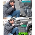 thumbnail image 4 of 3PCS Funny Car Decal, NOGIS 10 x 2.72 Inches Band-Aid Shape Giant Car Bumper Sticker for Car Damage, Large Bandage Vinyl Decal, Auto Scratch Cover Sticker,Cars Bandaid Stickers for Dent (Green), 4 of 7