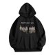 thumbnail image 5 of WILLBEST Sudaderas Deportivas para Hombre, Suéter con Capucha y Bolsillo De Manga Larga para Otoño e Invierno, con Estampado De Conejo Divertido De Color Sólido para Hombre y Mujer Grande, 5 of 5