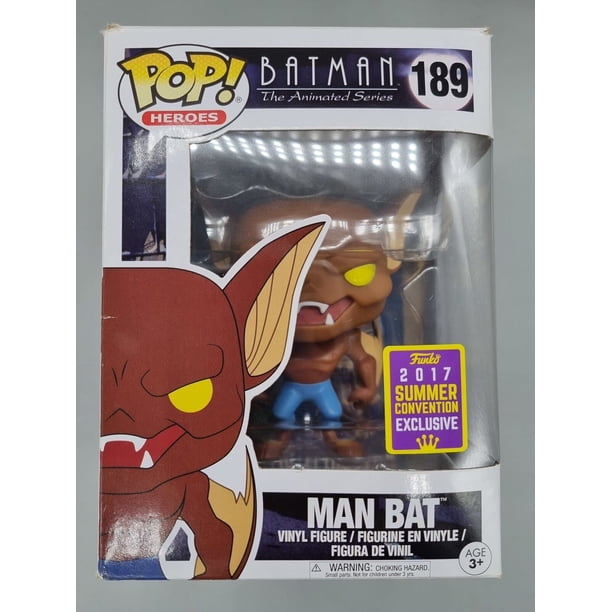 Funko Pop! SDCC 2017 Batman The Animated Series Man Bat, Limited Edition Summer Convention Exclusive Funko -