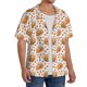 thumbnail image 2 of Fotbe Autumn Harvest Baskets Camisa Estampada de Manga Corta para Hombre, Casual de Verano, Estilo Playero, Sin Arrugas-Large, 2 of 5