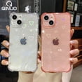 thumbnail image 2 of Funda holográfica reflectante de lujo con corazón de amor para iPhone 14 13 12 11 Pro Max Mini XS X XR 7 8 Plus SE 2, funda suave y transparente Tan Jianjun unisex, 2 of 2