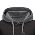 thumbnail image 6 of PNTUTB Fall Winter Men's Tracksuit Inkjet Print Hoodie and Drawstring Pants with Pockets Casual Comfort Fashion Trendy Two Piece Set, 6 of 7