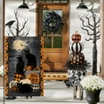 thumbnail image 4 of Shmbada Halloween Cat Garden Flag 12x18 Vertical Double Sided Trick or Treat Pumpkin Fall Holiday Outside Decorations Burlap Yard Flag, 4 of 7