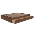thumbnail image 2 of Nexera Alibi 3 Drawer Storage Bed, Walnut, 2 of 8