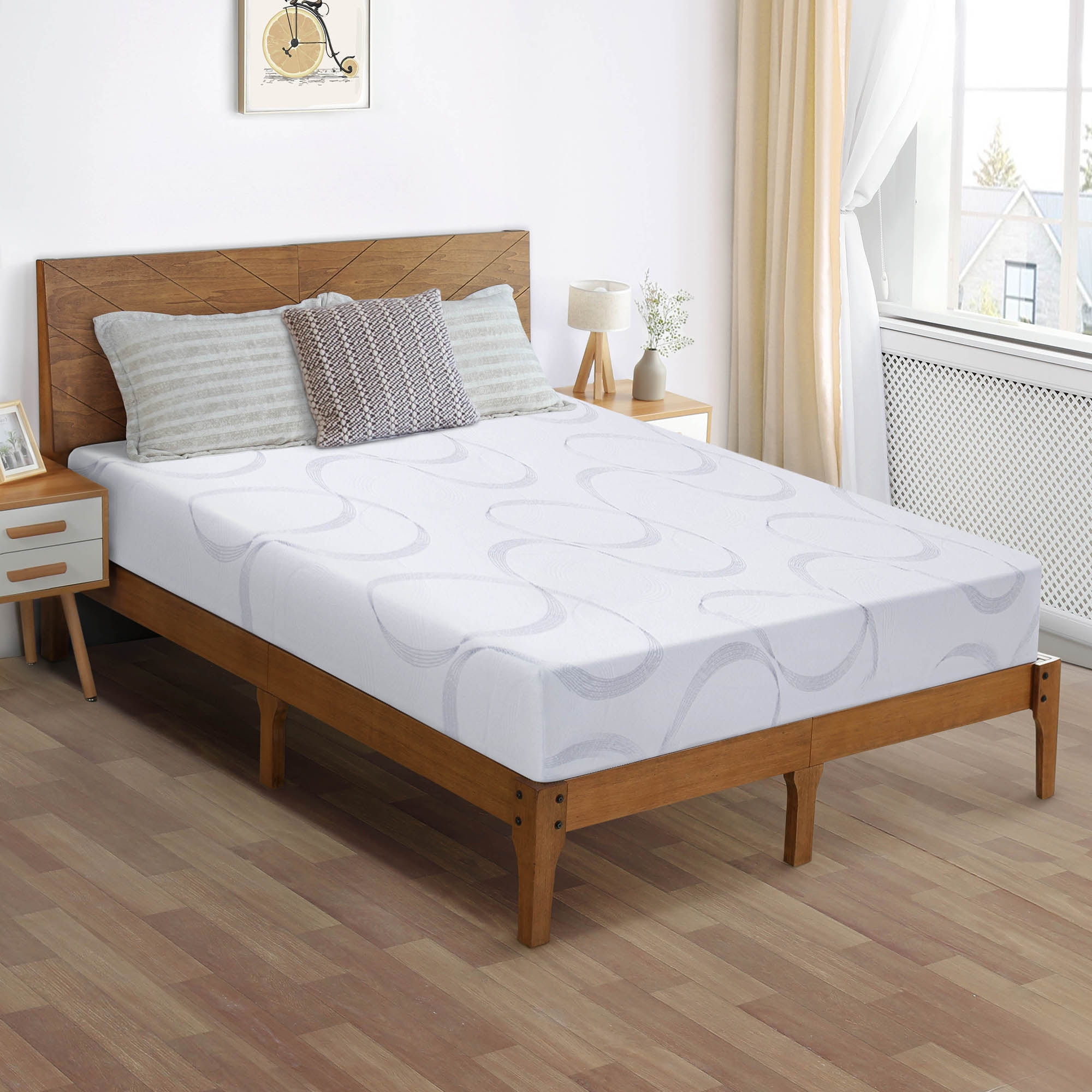 GrandRest 7" Adult True Comfort Flex Gel Mattress, Medium Firm, Full