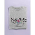 thumbnail image 3 of Inspire Flowers Shaped T-Shirt Women -Image by Shutterstock, Female Large, 3 of 4