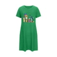 thumbnail image 5 of WJHWSX Nightgowns for Women,Womens Nightgown,Moisture Wicking,Comfort Fit,Printed,Green,L(US:8), 5 of 7