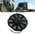 thumbnail image 1 of Push Pull Slim Fan, Electric Radiator Fan 12in/30.48cm  for Car, 1 of 7
