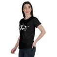 thumbnail image 4 of Inkmeso Crew Neck WoMen's I Got The Shot Funny Pro Vaccine Cotton T-Shirt, 4 of 8
