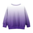 thumbnail image 2 of LIaqionyy Girls Oversized Sweatshirts Crewneck Tops Long Sleeve Casual Drop Shoulder Pullover Sweatshirt, 2 of 6