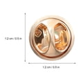 thumbnail image 3 of Miangastore Butterfly Pins Clutch for Crafts Making Sturdy Iron Pin Backs Easy to Install and Remove 120 Sets, 3 of 8