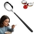 thumbnail image 2 of Stainless Steel Spoon, 7.87 Inch Stirring and Serving Utensil, Ideal for Daily Cooking and Baking, 2 of 8