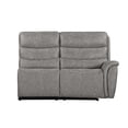 thumbnail image 2 of New Classic Furniture Kamari 3-Piece Fabric Manual Sectional Set in Gray, 2 of 10