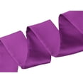 thumbnail image 4 of Bufanda flaca de mujer Color sólido Bufandas largas puras Pañuelo para el cuello Morado oscuro 196*5cm/77.17*1.97 inches(L*W), 4 of 5