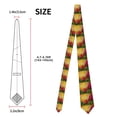 thumbnail image 2 of Balery Rose Psychedelic Corbata Clásica de Seda para Hombre, Corbata Tejida Jacquard, Corbatas Formales para Negocios y Bodas, 2 of 7
