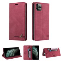 Wallet Cover for iPhone 11 Pro Max, RFID Blocking Credit Card Slot Stand Slim Premium PU Leather & Soft TPU Back Shockproof Flip Folio Book Magnetic Cover For iPhone 11 Pro Max,
Red