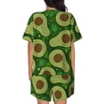 thumbnail image 6 of Sigee Big Colorful Avocados for Sleepwear Casual Pjs with Pockets Women's Pajamas Sets Shorts 2 Piece Short Sleeve Lounge Sets 4X-Large, 6 of 9