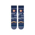 thumbnail image 2 of Unisex-Stance  Houston Astros Squeeze Tri-Blend Knit Crew Socks, 2 of 3