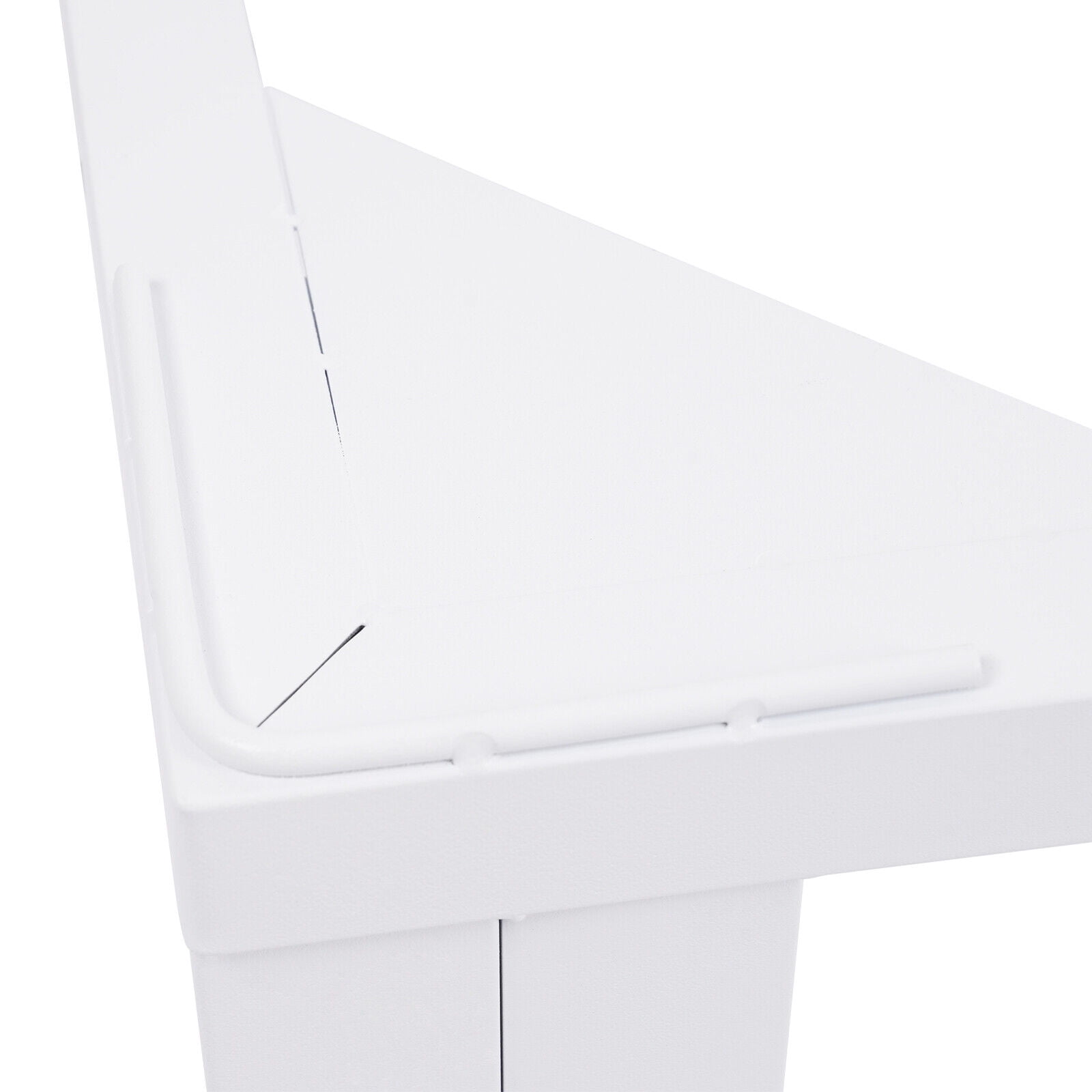 Modern Washing Machine Stand - Square Washer Pedestal Stainless Steel Dryer Stand Pedestal White