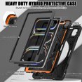 thumbnail image 7 of XYX Case for 11 inch iPad Pro 11 M4 2024 (A2837/A2836) with 360 Degree Rotating, Hand Strap, Shoulder Strap, Black, 7 of 7