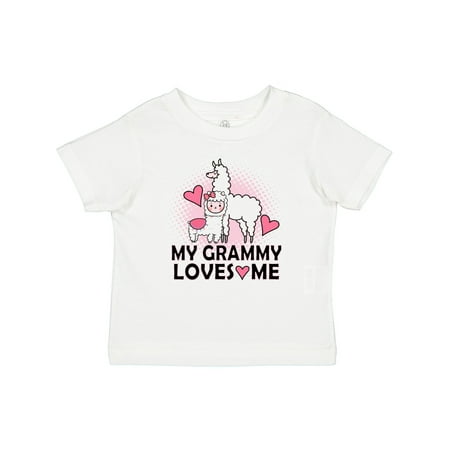 

Inktastic Grammy Loves Me Llama Gift Baby Girl T-Shirt