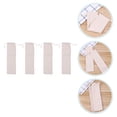 thumbnail image 3 of 4pcs Stainless Steel Drinking Straws Carrying Cases Storage Bags (Beige), 3 of 6