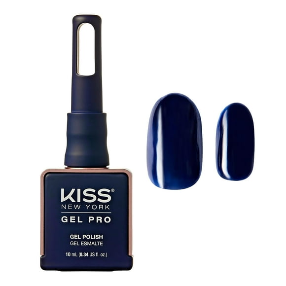 Esmalte de uñas en gel Kiss New York Midnight Rain, 10 ml Soak Off