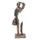 thumbnail image 5 of Figura creativa Estatua Resina Escultura Humana Colecciones Amigo Regalo Decorativo Dorado, 5 of 9