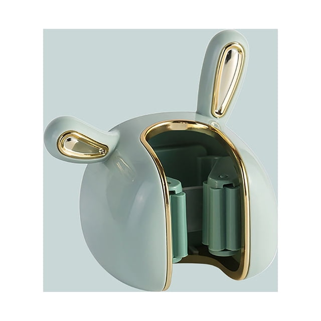 Organizador de trapeadores de pared con ganchos y clip | Ahorra espacio para trapeadores, escobas, cepillos y utensilios de cocina | Adhesivo para baño, cocina y lavadero