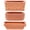 Brown, variant on Nestingho 3pcs Small Mini Clay Pots Terracotta Pot Ceramic Pottery Planter Flower Nursery Pots Breeding Pots